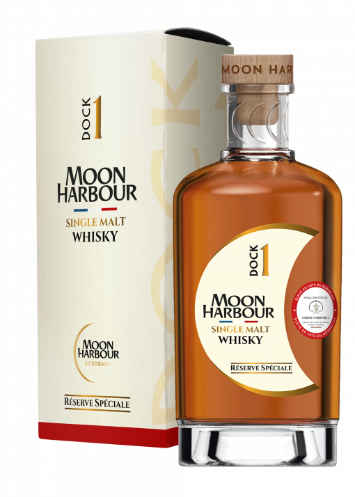 DOCK 1 - Single Malt <br>100% orge maltée <br>5 ans d'âge<br><em>Finition Château Carbonnieux 43% vol.</em> – Image 2