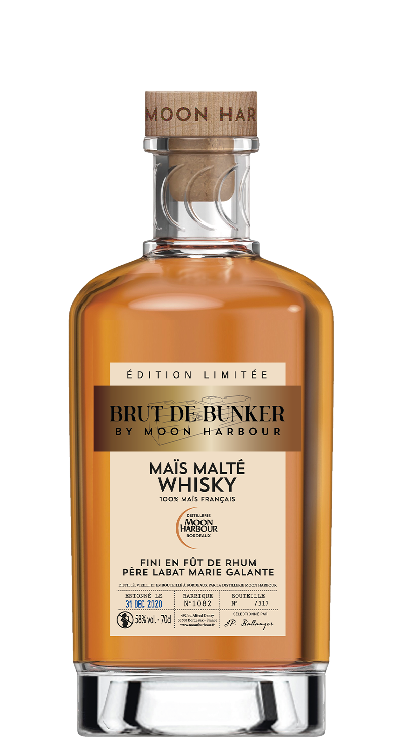 BRUT DE BUNKER<br>Whisky édition limitée Rhum Père Labat <em>58% vol.</em>